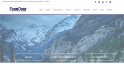 Desktop Screenshot of opendoorcolorado.com